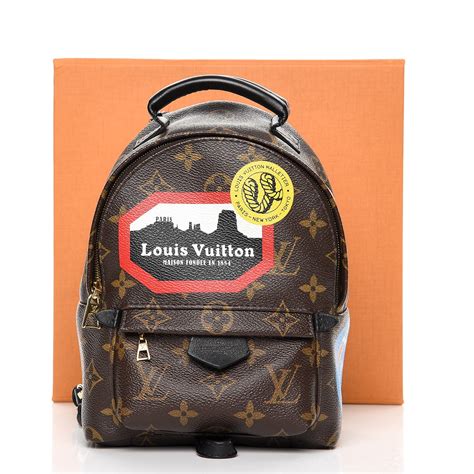 lv palm springs backpack mini world tour|louis vuitton palm springs mini bag.